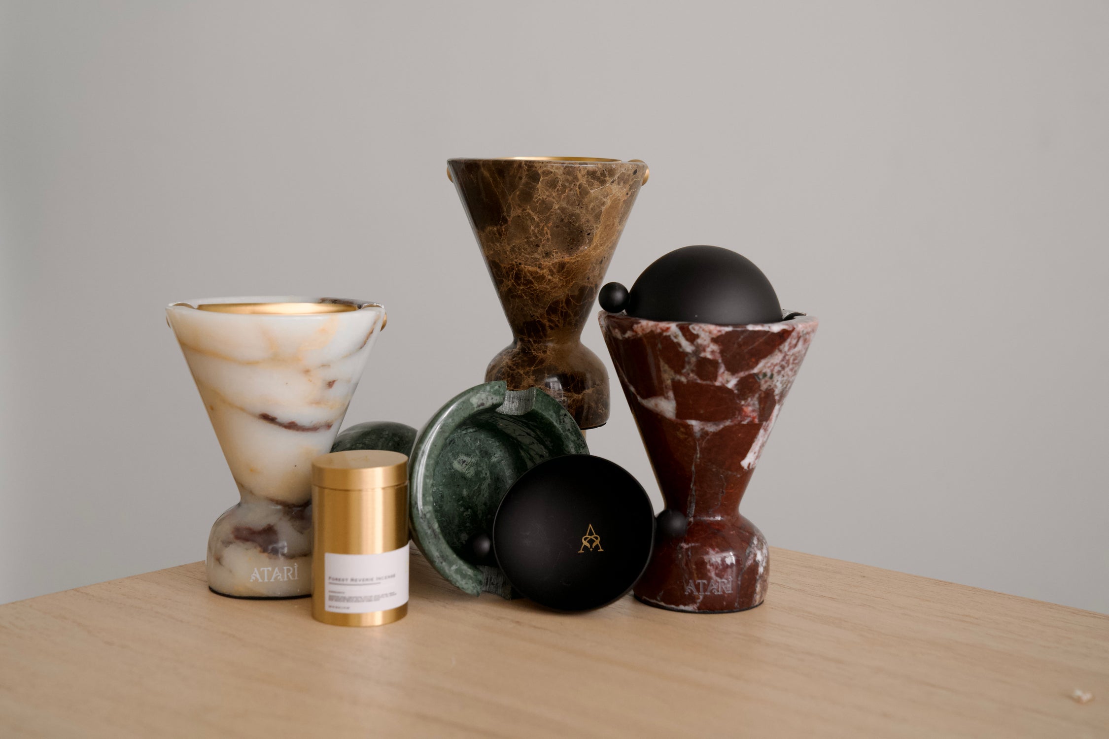 Marble Bakhoor Burners