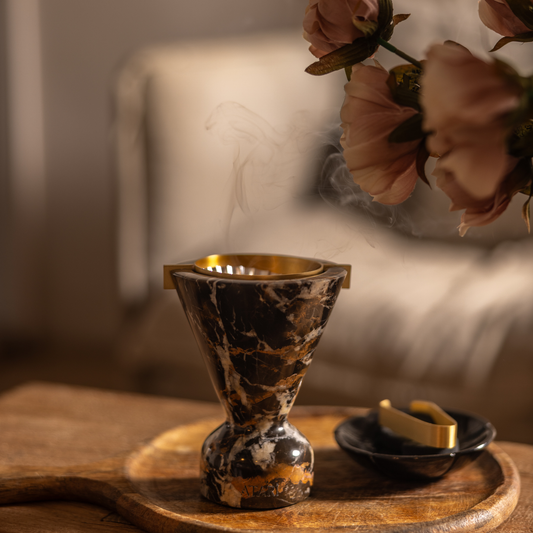 Noir Éclat | Marble Bakhoor Burner V3