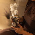 Load image into Gallery viewer, Calacatta Viola | Marble Bakhoor Burner V3
