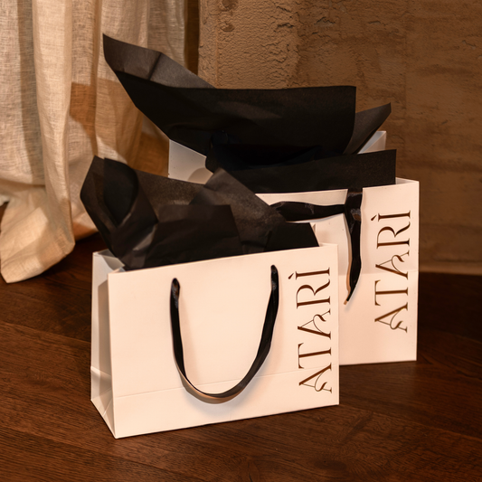 Atarí Gold Foil Gift Bags